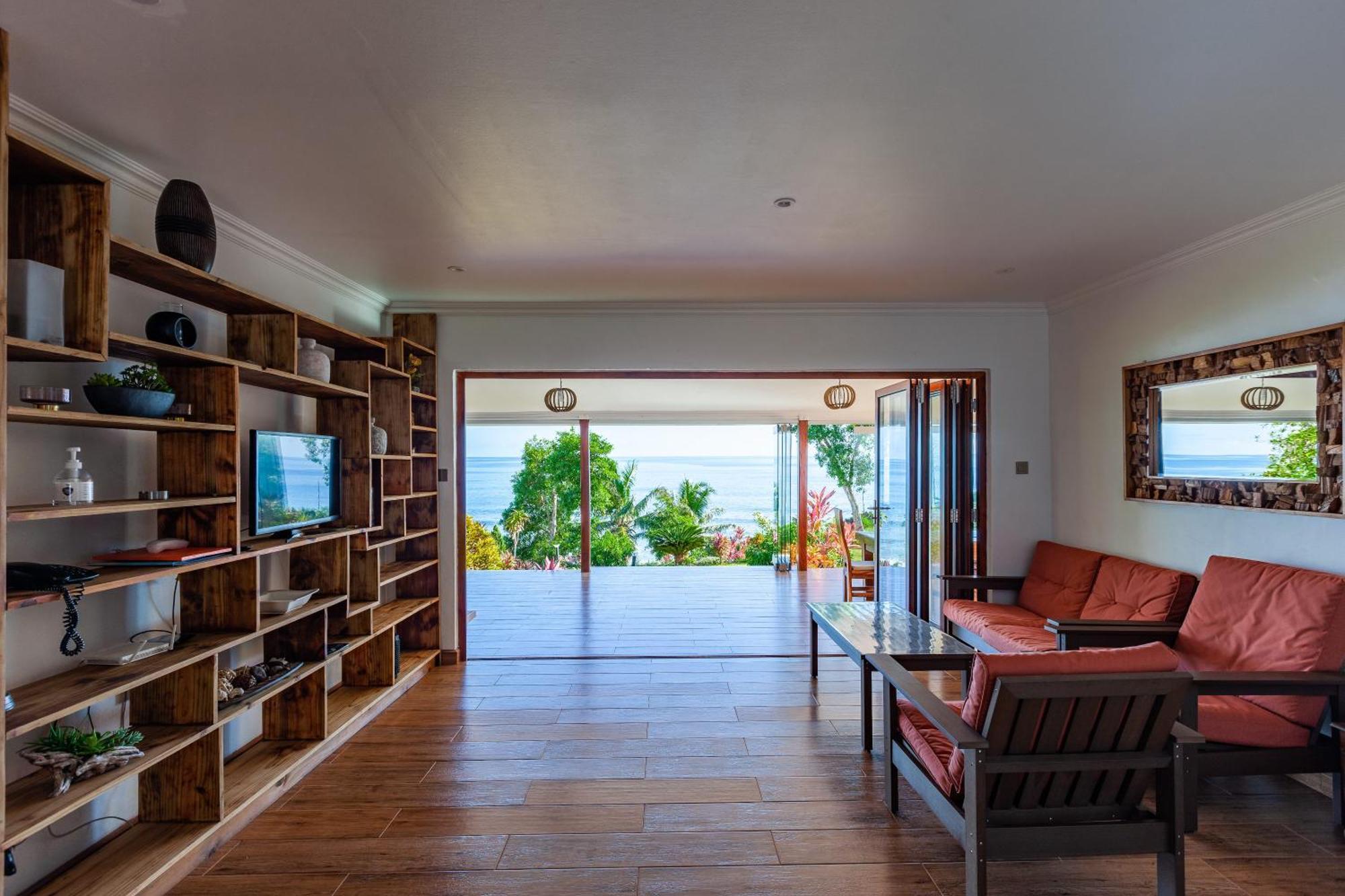 Cote Mer Villa Baie Sainte Anne Exterior foto